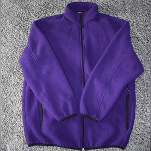 Plain Purple Fleece Speedo Sweater